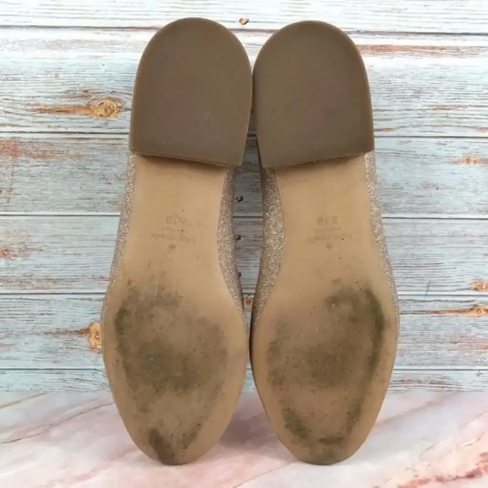Kate Spade Claudia Loafer in Rose Gold - EUC
